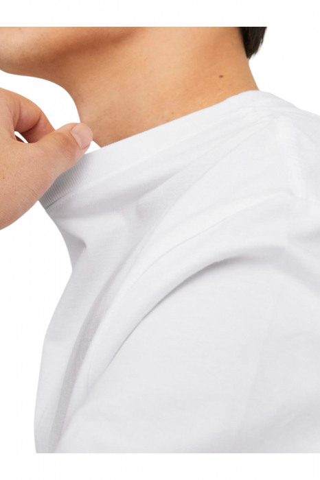 Tricou JACK &JONES Vesterbro - 12240121-Bright White [3]