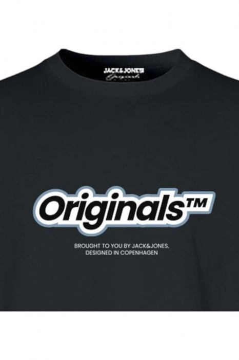 Tricou JACK &JONES Vesterbro Newton Brand Scan - 12265740-Forest RiverS [2]
