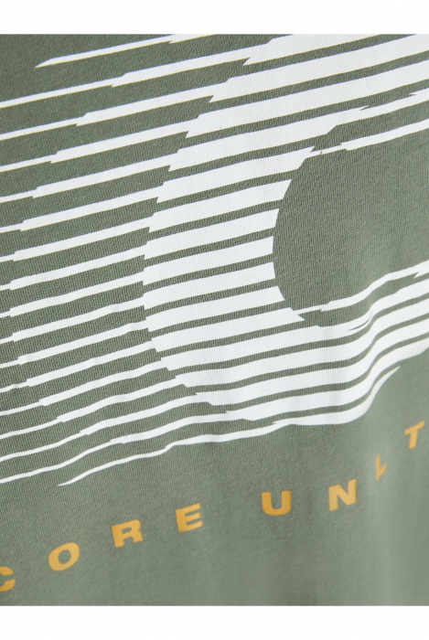 Tricou JACK &JONES Vibrant Crew Neck AW24 - 12277744-Sea Spray [2]