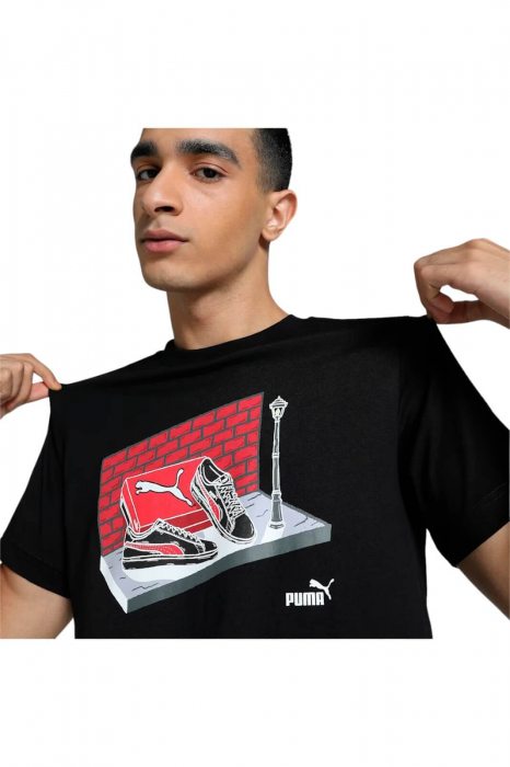Tricou PUMA Graphics Sneaker Box - 680175-01 [3]
