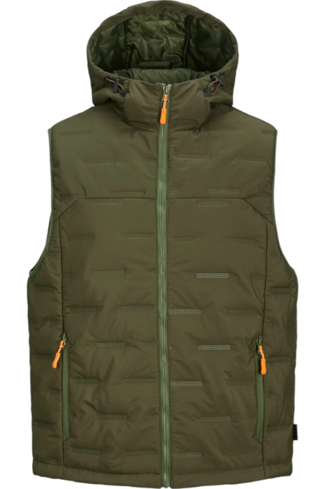 Vesta JACK JONES Sonic Bodywarmer - 12260479-Forest Night