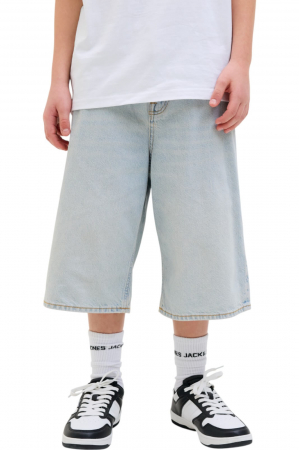 ÎMBRĂCĂMINTE - Blugi scurti JACK &JONES Iron Original SQ205 SN JNR - 12272047-Blue Denim