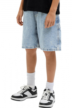 ÎMBRĂCĂMINTE - Blugi scurti JACK &JONES Tony Carpenter 234 SN JNR - 12277786-Light Blue Denim