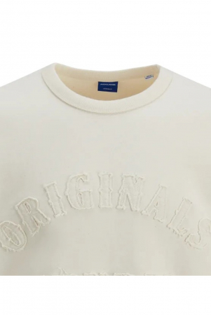 Bluza JACK &JONES Austin Crew - 12277894-Ecru [3]