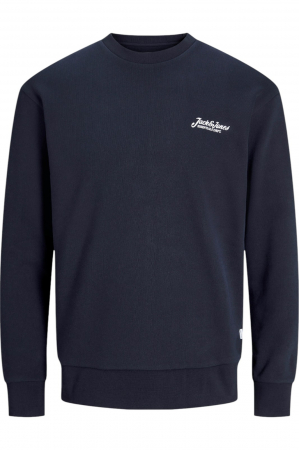 BLUZE - Bluza JACK &JONES Beau Crew - 12268435-Sky Captain