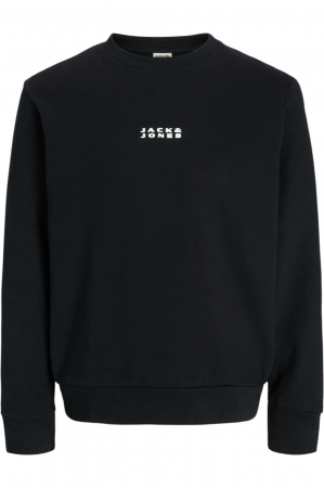 ÎMBRĂCĂMINTE - Bluza JACK &JONES Costance Sweat Crew PLS - 12289125-Black