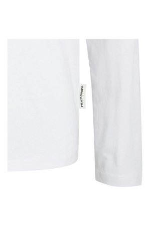 Bluza JACK &JONES Grid Branding Crew JNR - 12285159-Bright White [2]