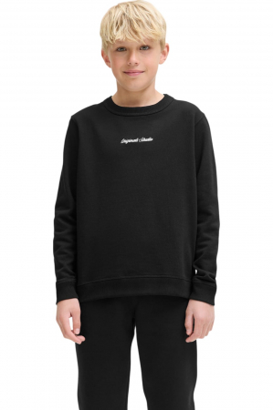 COPII - Bluza JACK &JONES Norrebro EMB JNR - 12284064-Black