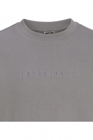 Bluza JACK &JONES Recharge Mold Print - 12274501-Gray Flannel [1]
