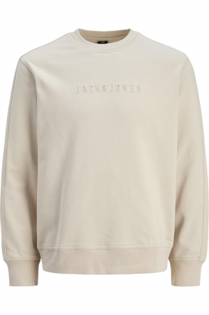 BLUZE - Bluza JACK &JONES Recharge Mold Print - 12274501-Moonbeam