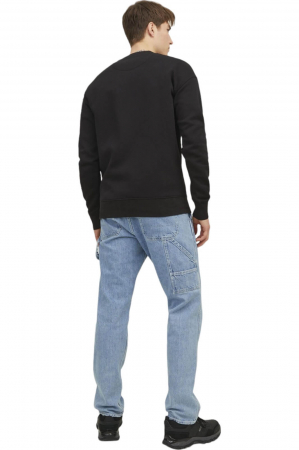 Bluza JACK &JONES Vesterbro Crew - 12241694-Black [1]