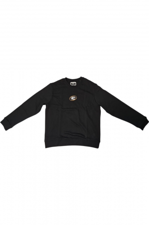 BLUZE - Bluza JACK &JONES Vibrant Crew Back Print - 12277749-Black