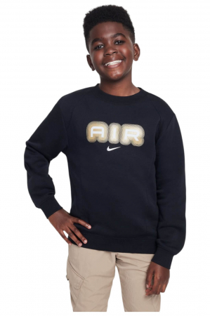 ÎMBRĂCĂMINTE - Bluza NIKE Air Crew Fleece BB - HQ4187-010