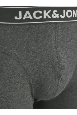 Boxeri JACK &JONES BF Trunks PLS 3P - 12291510-Dark Grey Melange [2]