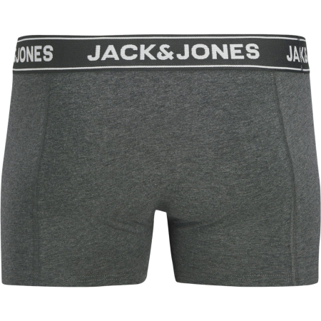 Boxeri JACK &JONES BF Trunks PLS 3P - 12291510-Dark Grey Melange [1]