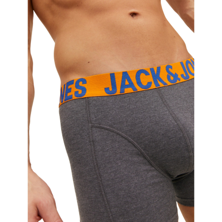 Boxeri JACK &JONES Crazy Solid Trunks 3P - 12151349-Black [3]
