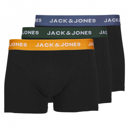 LENJERIE - Boxeri JACK &JONES Gab 3-Pack - 12250203-Dark Green