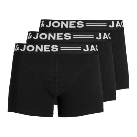 ACCESORII - Boxeri JACK &JONES Sense 3 Perechi - 12081832-Black B