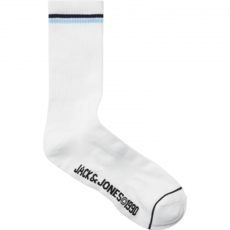 Ciorapi JACK &JONES Jason Tennis 3 Perechi - 12268551-White [3]