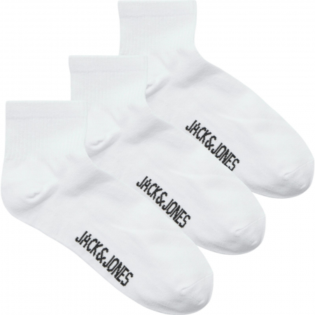 ACCESORII - Ciorapi JACK &JONES Leon Short Tennis JNR 3 perechi - 12274738-White