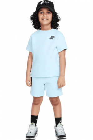 TRENINGURI - Compleu NIKE Tech Fleece Tee Short - 86M879-G25