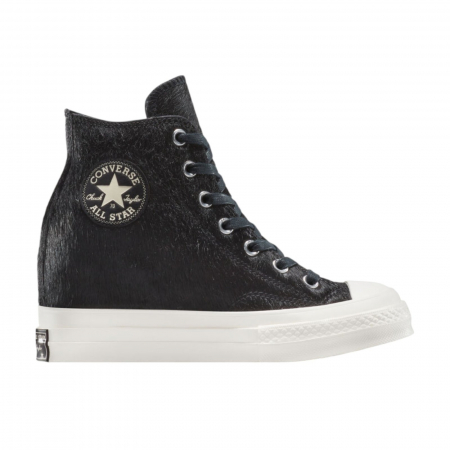 ÎNCĂLȚĂMINTE - Converse Chuck 70 Wedge Luxe Pony Hair - A12561C