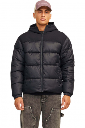 Geci de iarna - Geaca JACK &JONES Moon Hood - 12256882-Black