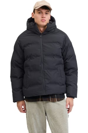 BĂRBAŢI - Geaca JACK &JONES Soho Puffer Hood Sn - 12278749-Black
