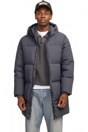 BĂRBAŢI - Geaca JACK &JONES Vesterbro Long Puffer - 12260440-Iron Gate