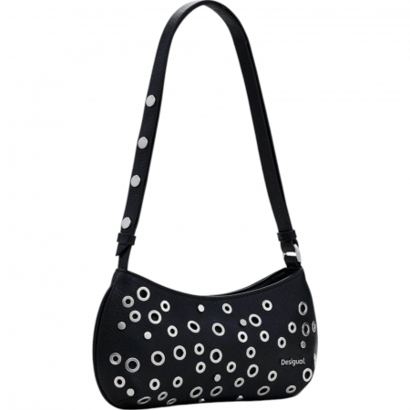 GENTI DAMA FASHION - Geanta Desigual Rebel Alsacia Studded 2L - 25SAXP70-2000