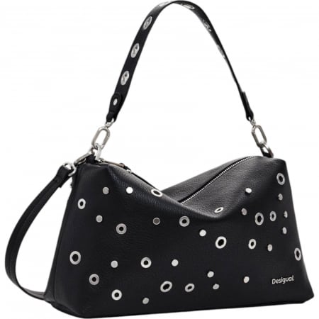GENTI DAMA FASHION - Geanta Desigual Rebel Bergamo Studded 5L - 25SAXP96-2000