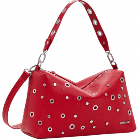 GENTI DAMA FASHION - Geanta Desigual Rebel Bergamo Studded 5L - 25SAXPAN-3036