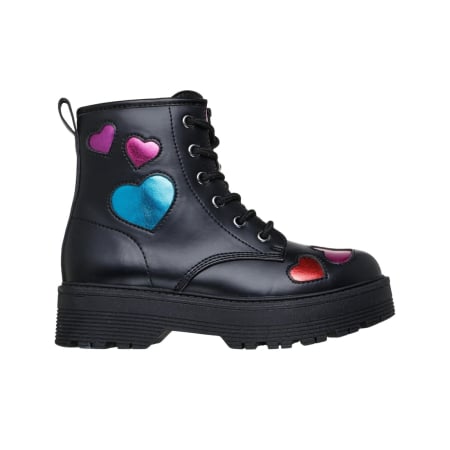 ÎNCĂLȚĂMINTE - Ghete Skechers Gravlen Hi - Metallic Heart - 303409L-BLK