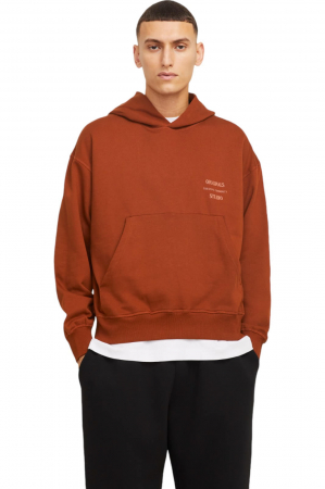 BĂRBAŢI - Hanorac JACK &JONES Austin Font - 12277895-Brandy
