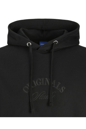 Hanorac JACK &JONES Bleeker Branding Hood PLS - 12287057-Black [3]