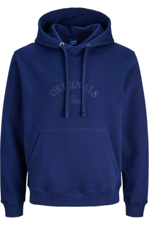 REDUCERI - Hanorac JACK &JONES Bleeker Branding Hood PLS - 12287057-Ocean Cavern