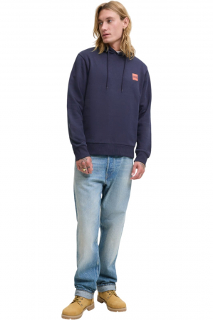 Hanorac JACK &JONES Brandy Sweat Hood - 12279261-Sky Captain [5]