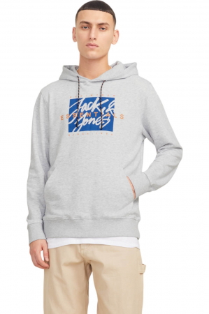 HANORACE - Hanorac JACK &JONES Colton PO - 12268440-White Melange