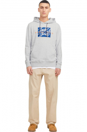 Hanorac JACK &JONES Colton PO - 12268440-White Melange [4]