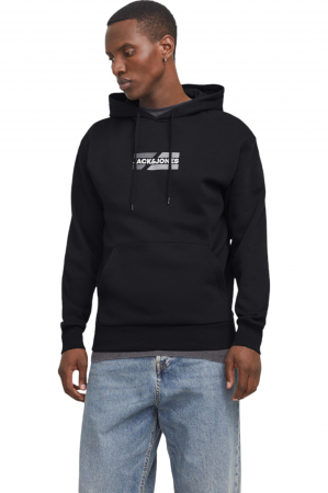 HANORACE - Hanorac JACK &JONES Corp Graphic - 12268422-Black