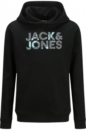 ÎMBRĂCĂMINTE - Hanorac JACK &JONES Corp Splash JNR - 12270152-Black