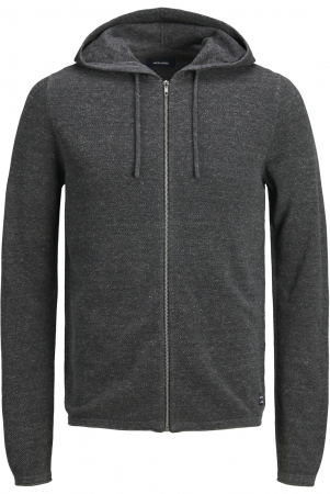 Hanorac JACK &JONES Hill Knit - 12190154-Dark Grey Melange [0]