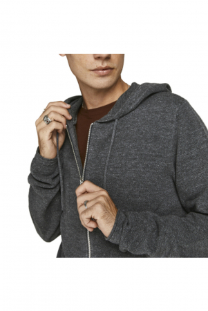 Hanorac JACK &JONES Hill Knit - 12190154-Dark Grey Melange [4]