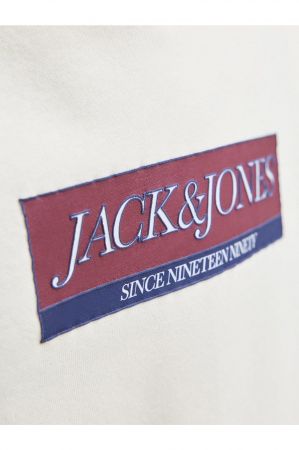 Hanorac JACK &JONES Inwood Block Branding JNR - 12284098-Antique White [3]