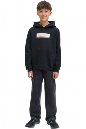 Hanorac JACK &JONES Inwood Block Branding JNR - 12284098-Black [5]