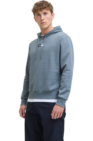 NOUTĂŢI - Hanorac JACK &JONES Pan Sweat Hood - 12278618-Stormy Weather