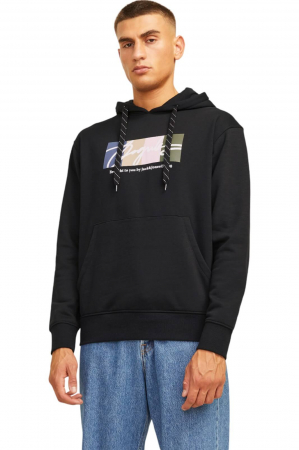 HANORACE - Hanorac JACK &JONES Portland Block - 12262421-Black