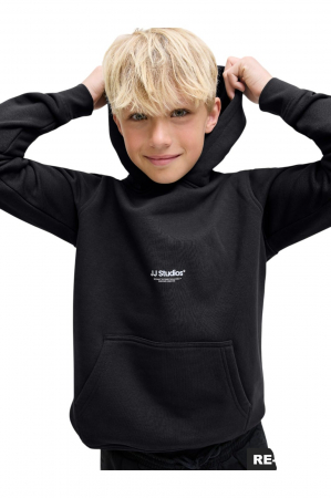 Hanorac JACK &JONES Soho Sweat Hood JNR - 12279109-Black [3]