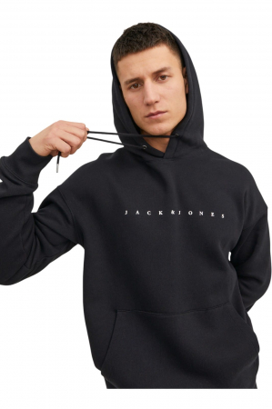 Hanorac JACK &JONES Star JJ Hood - 12233972-Black [2]