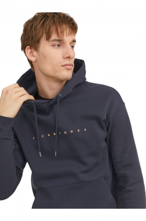 Hanorac JACK &JONES Star JJ Hood - 12233972-Dark Navy [3]